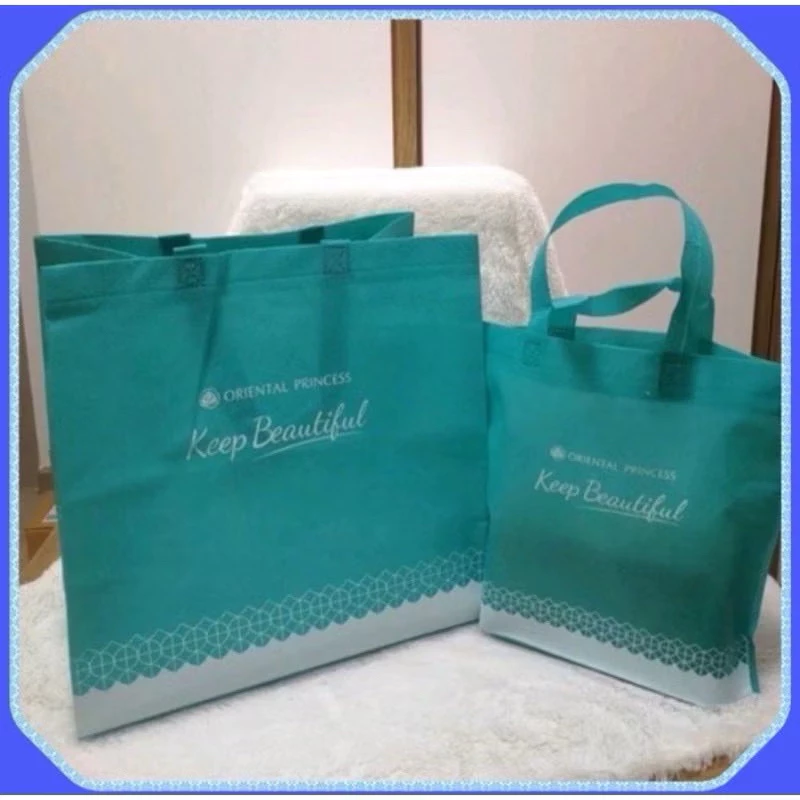 ถุงผ้า สปันบอน oriental princess โอเรียนทัลพริ้นเซส ลดโลกร้อน