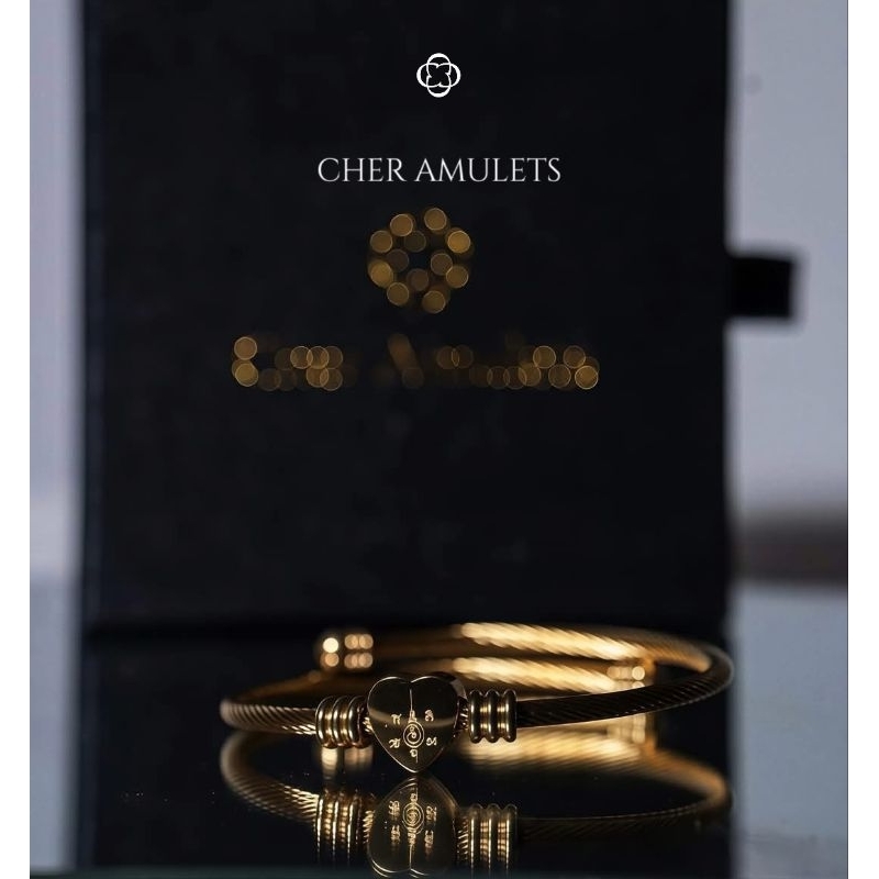 กำไลหัวใจเศรษฐี Cher Amulets 🔮✨️