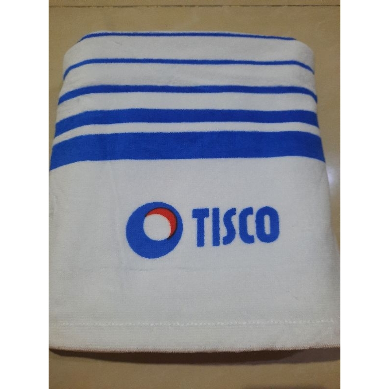 ผ้าขนหนูTISCOของเเท้100%ของใหม่มือ1ผืนใหญ่กว้าง29×ยาว58นิ้วเกรดAนุ๊มนุ่มสัมผัสสบายๆ