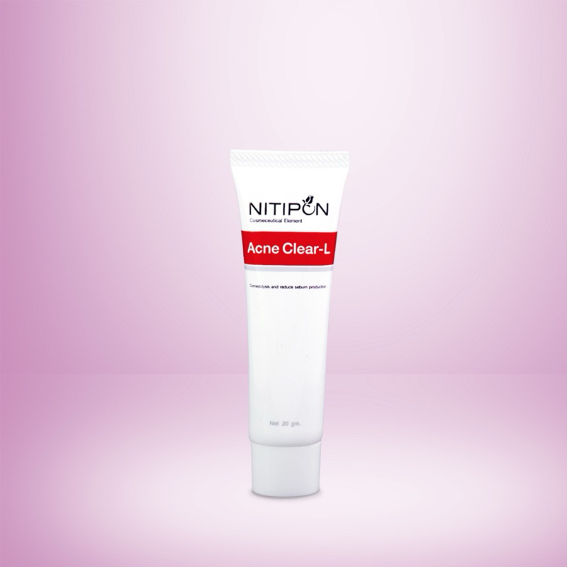 นิติพล ACNE-CLEAR L แดง ละลายสิว อุดตัน อักเสบ 10 gram