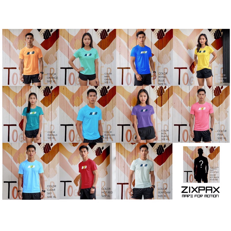 #BASIC RUN TEE #ZIXPAX