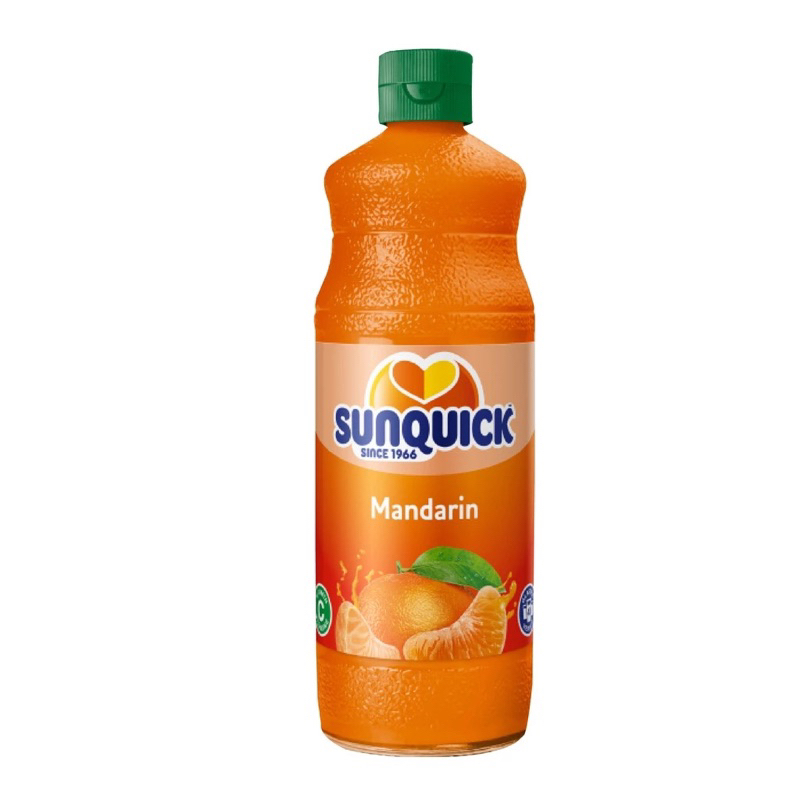 Sunquick น้ำส้มสูตรเข้มข้น น้ำผลไม้ ขนาด 700 ml. (ขวดแก้ว)
