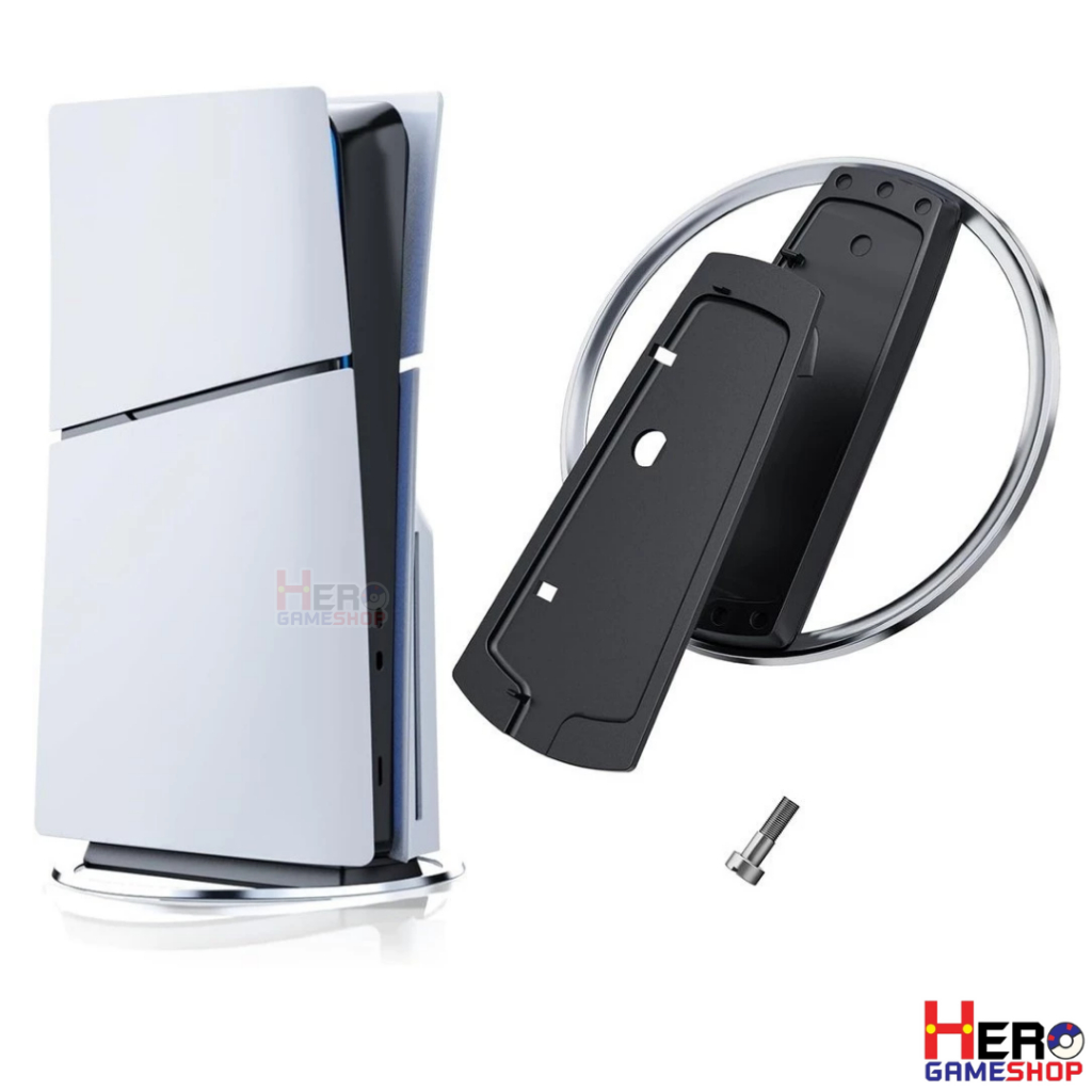 Vertical cooling stand ฐานวางเครื่อง PS5/PS5 Pro/PS5 Slim ใช้ได้ทั้ง Disc＆Digital Version 🇹🇭พร้อมส่งในไทย🇹🇭
