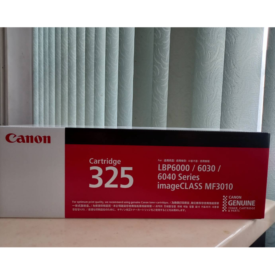 Canon Ca 325BK สีดำ หมึกแท้ศูนย์100% คุณภาพสูง เพียงใช้คู่กับเครื่องพิมพ์และเมัลติฟังก์ชั่นMF3010, L