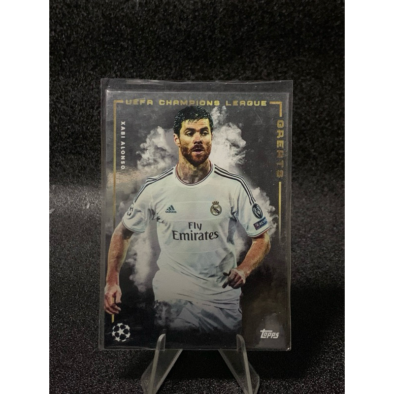 การ์ดฟุตบอล Topps UEFA Champion Leauge Xabi Alonso