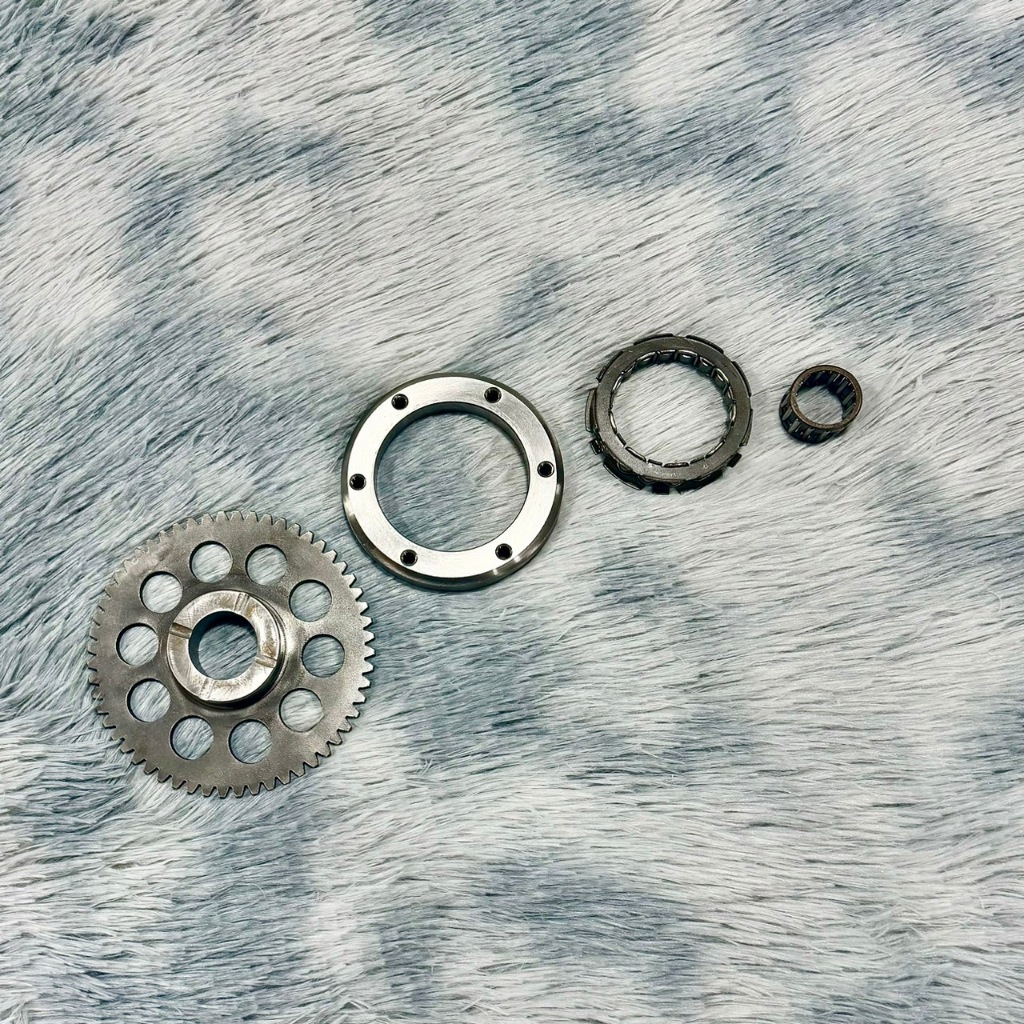 ชุดลูกปืนวันเว สตาร์ทมือ + เฟืองสตาร์ทมือแต่ง W-125 ครบชุด - รูปที่ 3