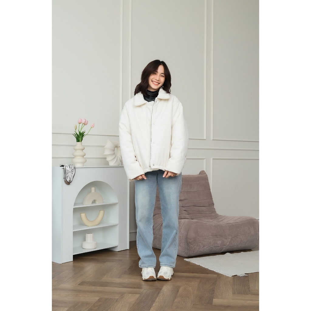 Pomelo - Snow begins เสื้อ Down Jacket ผ้าลูกฟูก