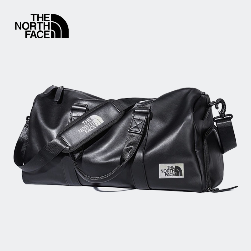 พร้อมส่ง! กระเป๋าฟิตเนสกีฬา North Face พร้อมช่องใส่รองเท้าในตัว, กระเป๋าสัมภาระความจุขนาดใหญ่สำหรับการออกไปข้างนอก