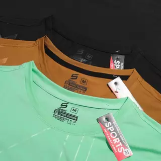 เสื้อกีฬาแขนยาว คอกลม ใส่ออกกำลังกาย ใส่เที่ยว ผ้าดี สินค้ามีพร้อมส่ง