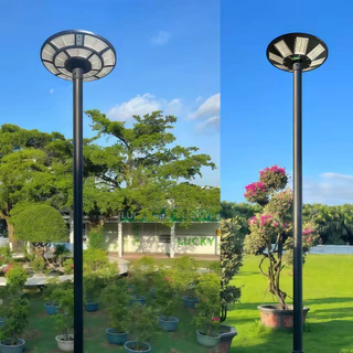 เสาไฟโซล่าเซลล์ UFO เสาไฟเหล็ก UFO เสาไฟ 3M เสาอย่าวเดียว
