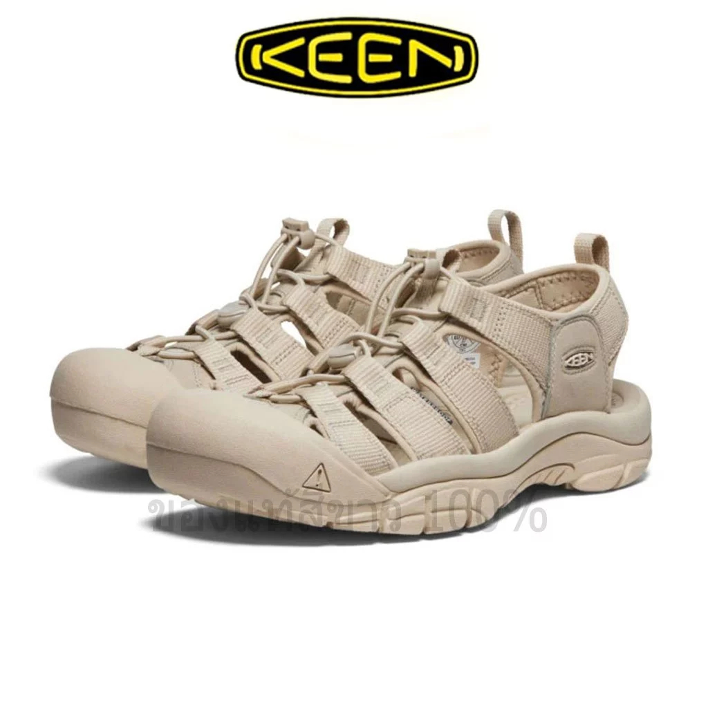 รองเท้าkeen NEWPORT H2(สีครีม-Cream) กันน้ำระบายอากาศ และสวมใส่ได้ทั้งฤดูกาล เปลี่ยนขนาดฟรี keen แท้