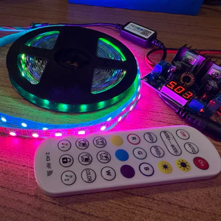 RGB DC 5V ไฟLED พร้อมชุดควบคุม