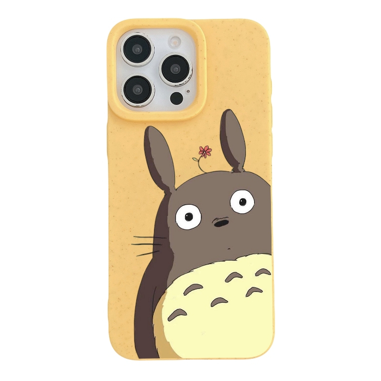 ซื้อ1แถม1 Totoro โทโทโร่เพื่อนรัก cute ใช้กับ เคสไอโฟน11 13 16pro 14pro 15 pro max XR 12 TPU เคส 6P 7P 8P พสัส X 14plus