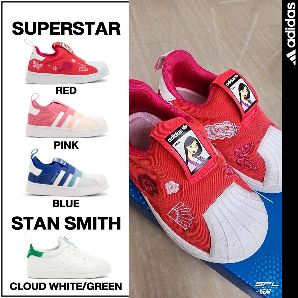 Adidas Collection รองเท้าผ้าใบ สำหรับเด็ก OG KD Stan Smith 360 H67587 / H02733 / S29242 / Q46303 (2500) EOSS