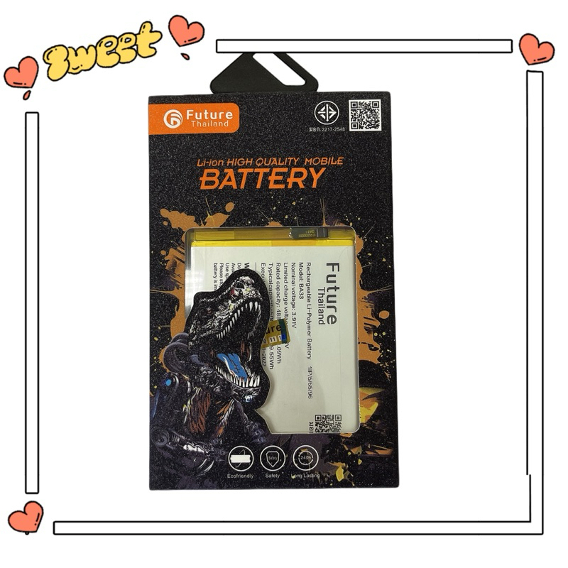 Future Battery สำหรับ Vivo Y03 /Y18 Model BA33 แบต5000M ประกัน1ปี