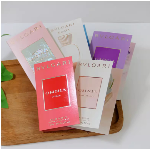 「 น้ำหอมขนาดเล็ก」NEW!!BVLGARI Perfume Test Tubeมินิ น้ำหอม1.5ml มีให้เลือกหลายกลิ่นนะคะ