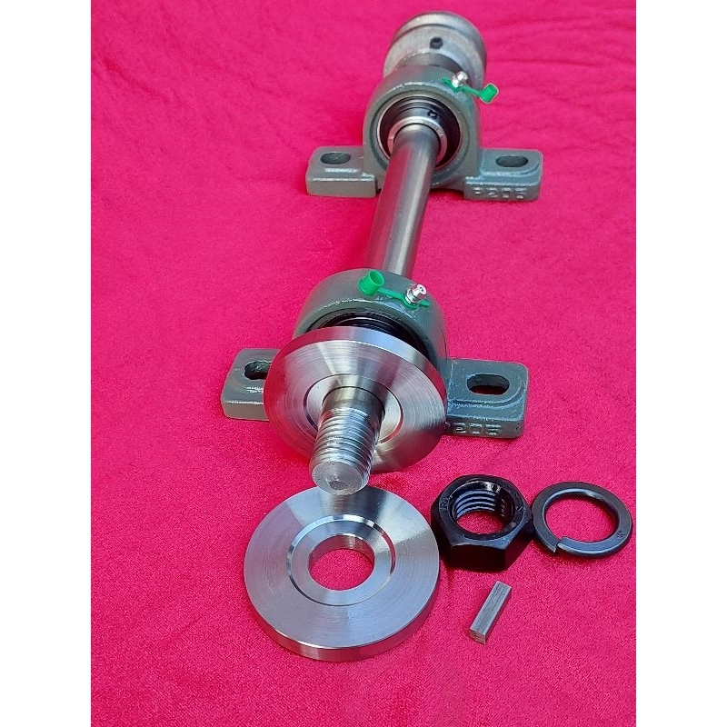 ชุดเพลาเลื่อยวงเดือน spindle saw ยาว 34 CM ใส่ใบเลื่อยรู รูปที่ 2
