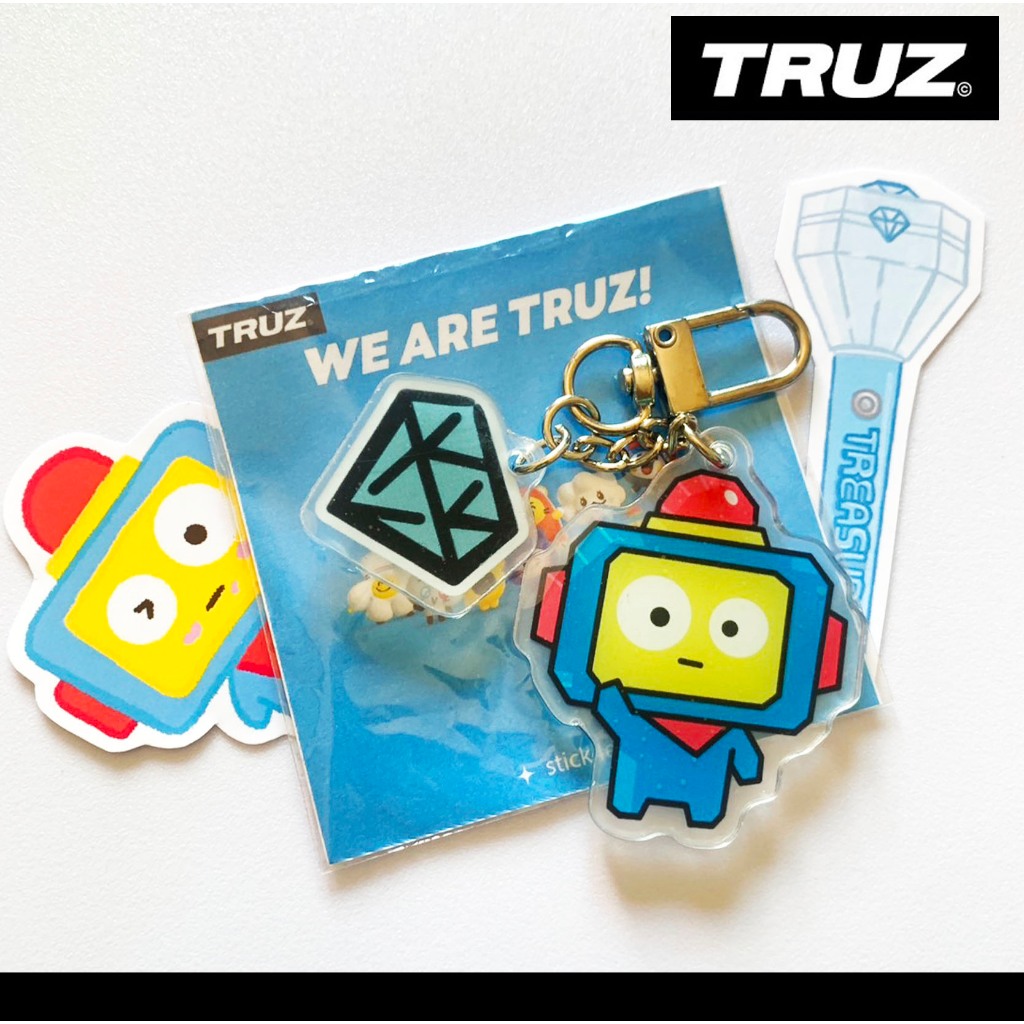 TRUZ พงกุญแจ ทรูซ น่ารักมาก น้องสมบัติ Treasure และทรูซของเขา ห้อยกระเป๋า