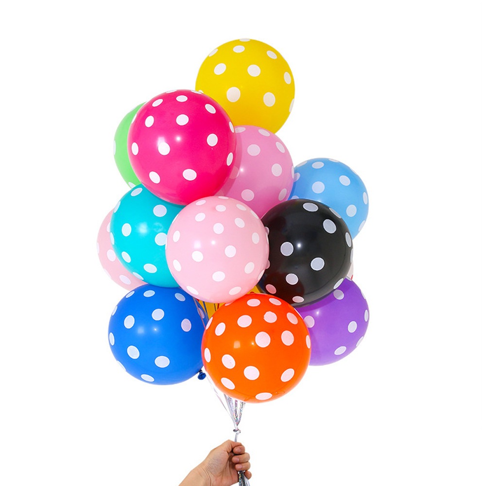20warehouse ลูกโป่งกลม ลูกโป่งแผงลายจุด ลูกโป่งคละสี ตกแต่งปีใหม่ จัดวันเด็ก ตกแต่งจัดงาน แบบ 40 ใบ และ 30 ใบ - รูปที่ 4