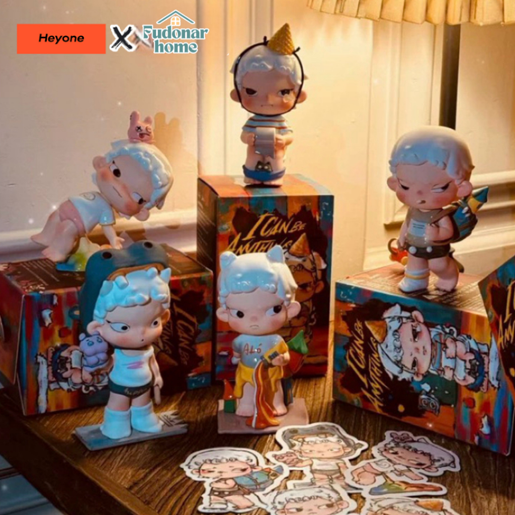 กล่องจุ่ม HEYONE JUANJUAN V1 ของขวัญปีใหม่ (6 จุ่ม ลุ้น 1 ซี) i can be anything series (พร้อมส่งจากไทย) แท้100% Fudonar