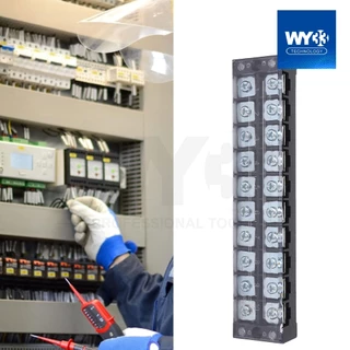 เช็คขนาดก่อนสั่ง 45A ใหญ่! 600V 45A Terminal Block แบบตัวเลือก เทอร์มินอล บล็อก ขั้วต่อสายไฟ TB-4503