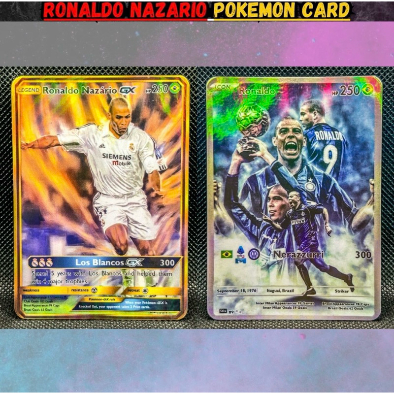 RONALDO NAZARIO POKÉMON GARD