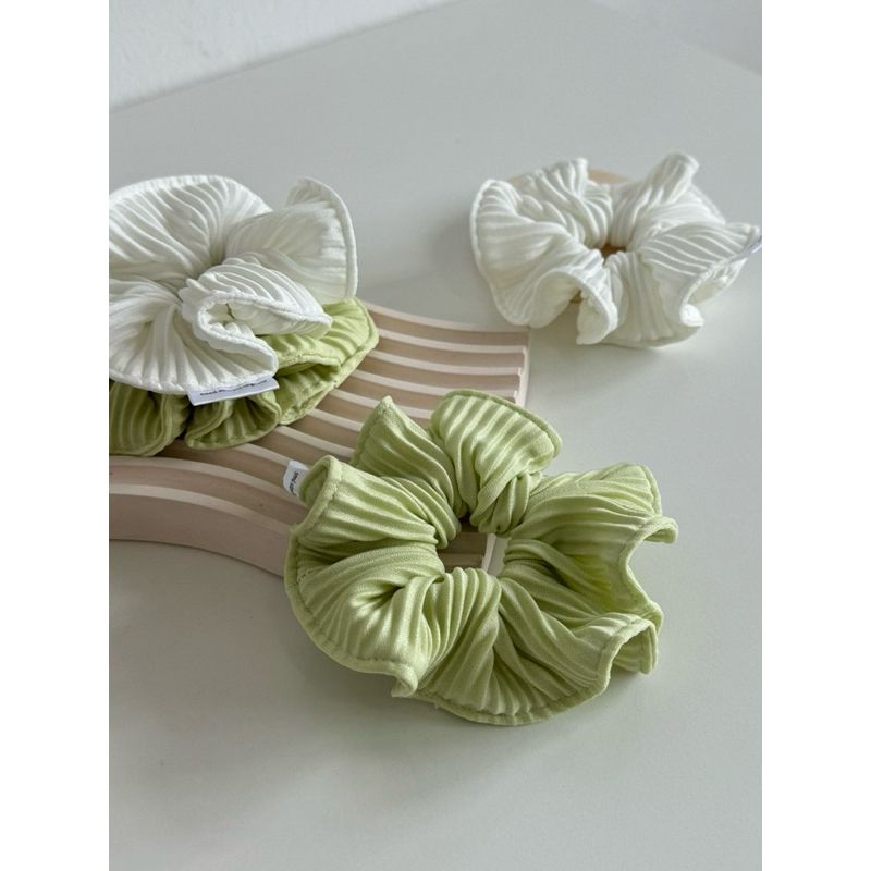 ยางรัดผม ยางมัดผม | Pleated Scrunchy พร้อมส่ง