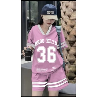 SET 2 ชิ้น สไตล์เกาหลี สำหรับวันรุ่นy2k ไซส์ S-5XL