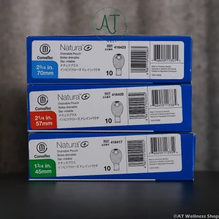 ถุงอุจจาระ Convatec Natura+ ขุ่น มีตัวกรองกลิ่น ระบายแก๊ส (ราคาต่อ 1 ชิ้น)(Price per 1 piece)