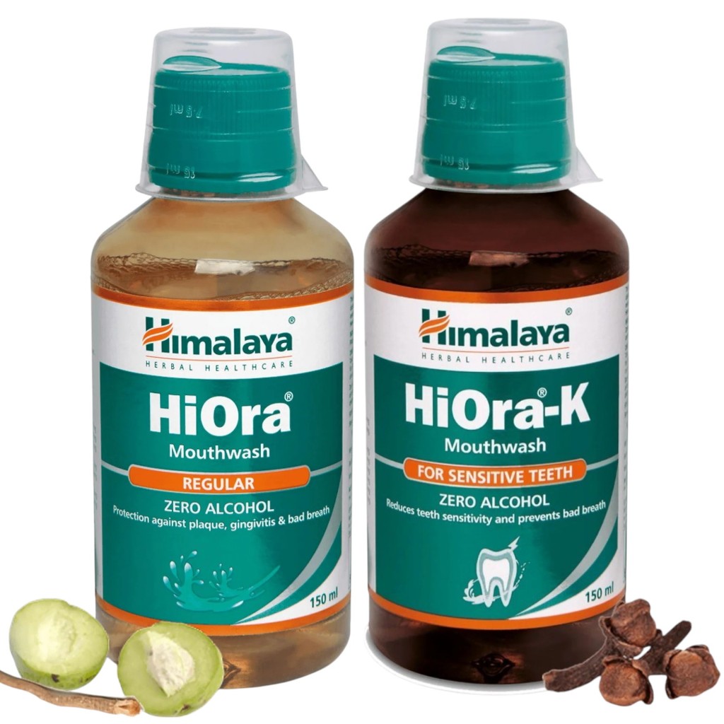 Himalaya HiOra/Hiora-K Mouthwash 150ml.