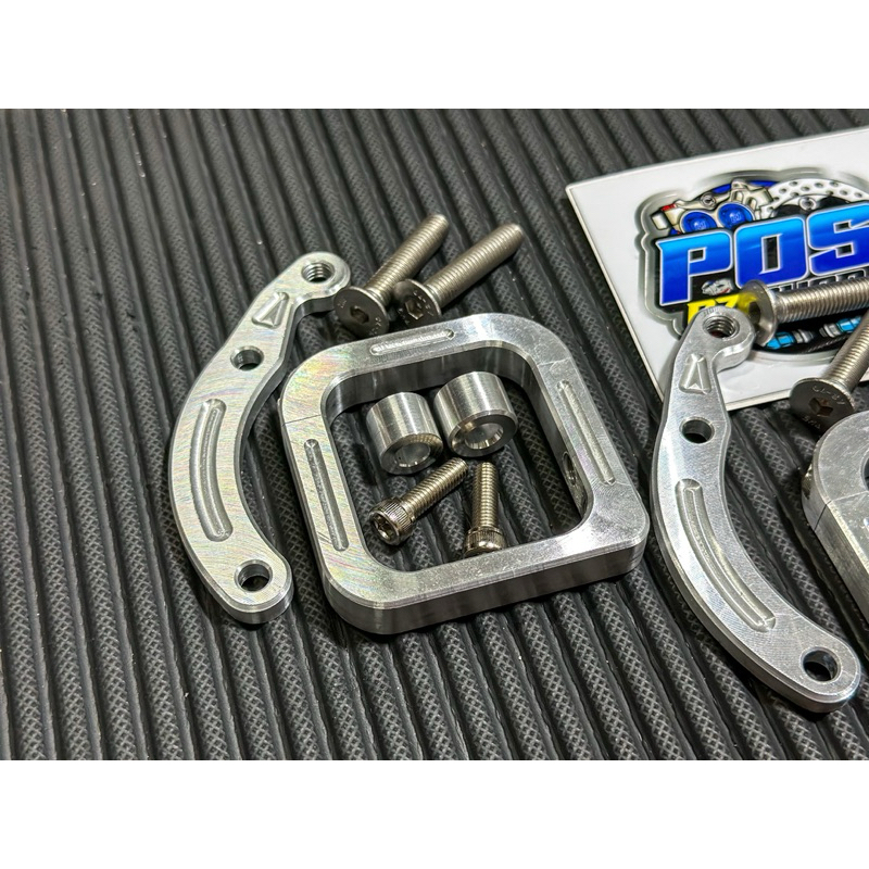 ขาจับกันสบัด (จับโครง) ตรงรุ่น W125 RS บังลม ไม่เชื่อมโครง