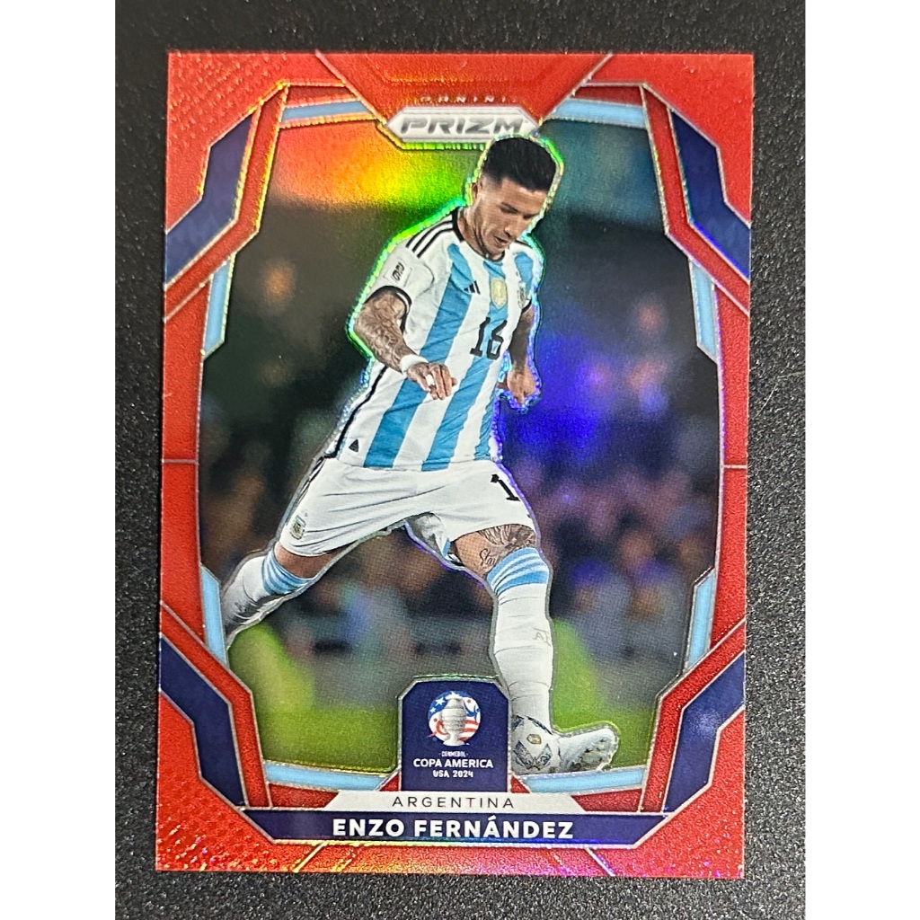 RUN /199 Enzo Fernandez Red Prizm 3