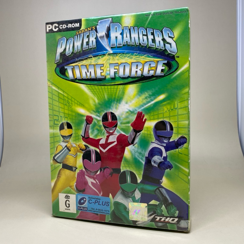 (New)(มือ1) Power Rangers Time Force (PC) | PC Game for Window 95/98 | Original CD Game | เกมส์สำหรั