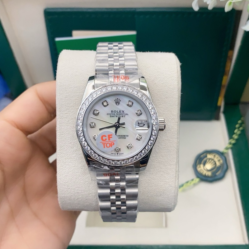 นาฬิกาข้อมือผู้หญิง Rolex Datejust 31mm. ระบบออโต้