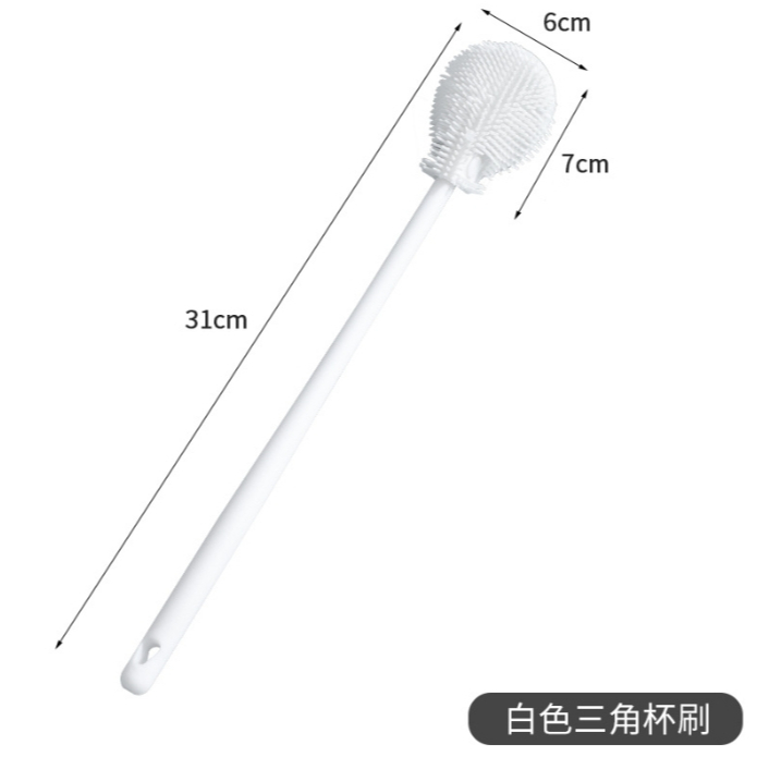 แปรงล้างขวดซิลิโคน แปรงล้างแก้ว ขวดนม ที่ล้างขวด ด้ามจับยาว สําหรับทําความสะอาดถ้วยแก้ว แปรงทำความสะอาด