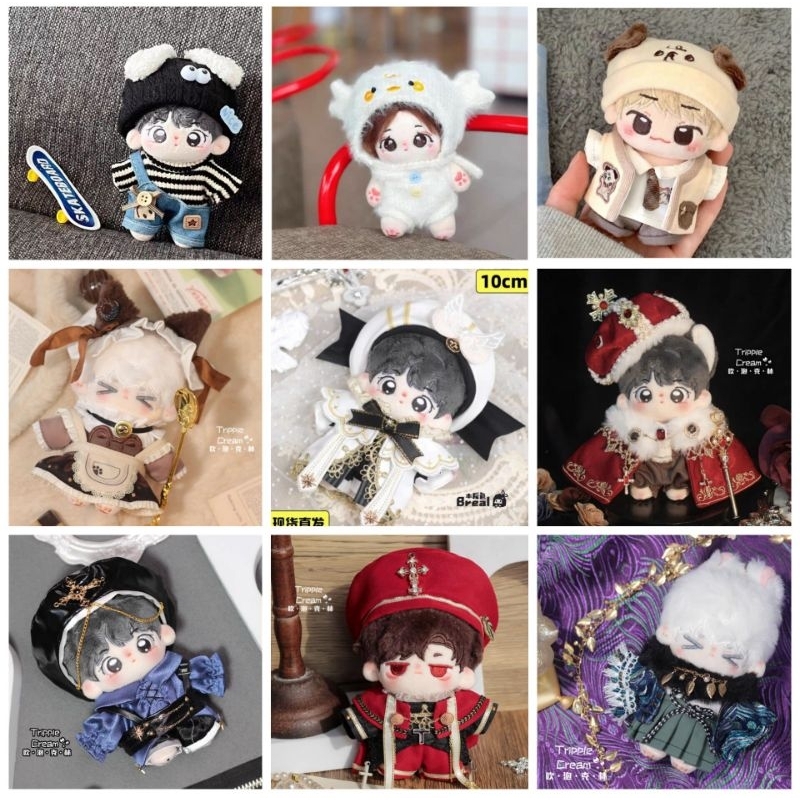 *พรีออเดอร์​* ชุดตุ๊กตา 10cm เซตน่ารัก นักเรียน ปาร์ตี้ ย้อนยุค อลังการ จักรพรรดิ