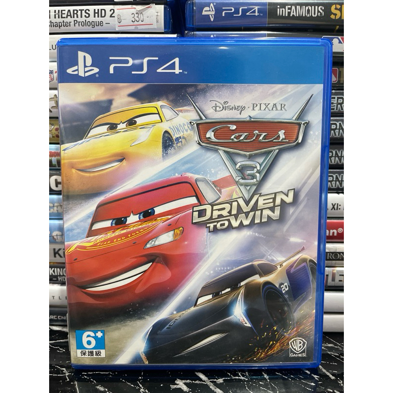แผ่น PS4 เกม CARS 3 DRIVEN TO WIN เล่นได้ 1-4 คน [ มือ 2 ] มีสต็อคพร้อมจัดส่ง!!!