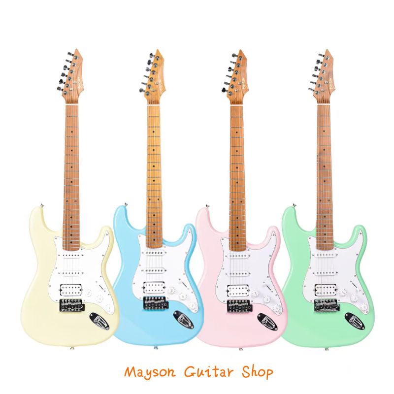 กีตาร์ไฟฟ้า Deviser L-G2 ภาคไฟฟ้า HSS คอเมเปิ้ล