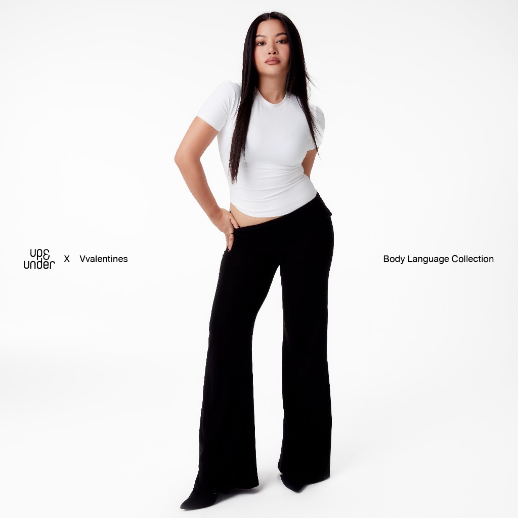 NEW! Up&Under : Flared Pants กางเกงเอวต่ำ ขาบาน