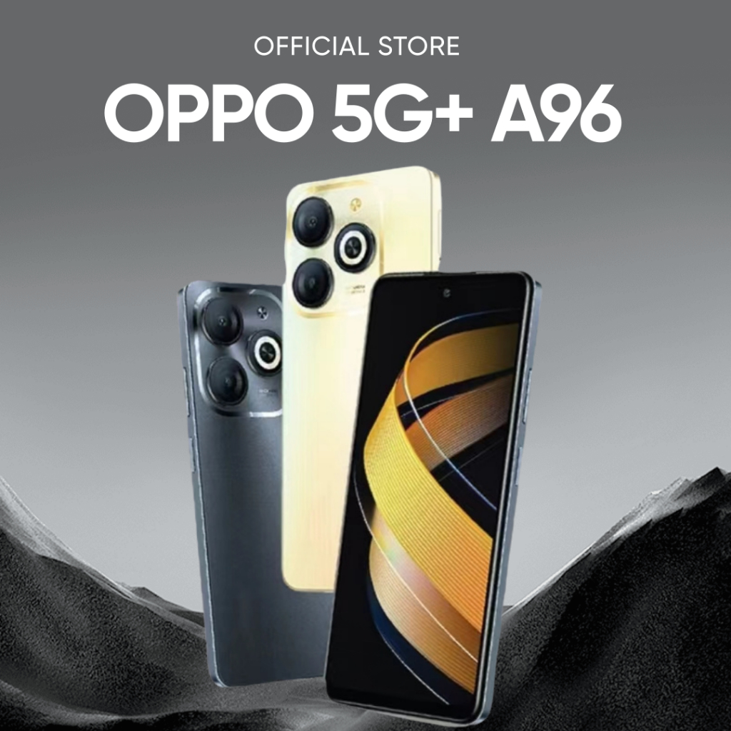 โทรศัพท์มือถือ OPPO A96 6.7นิ้ว 12GB+512GB HD หน้าจอเต็ม โทรศัพท์มือถือราคาถูก 4G/5G การ์ดคู่ WiFi S