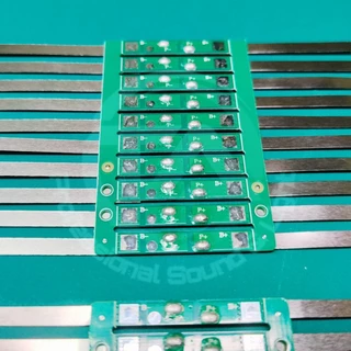 บอร์ด BMS 1S 3A , บอร์ดป้องกันแบตเตอรี่พร้อมแผ่นนิเกิลสำหรับแบต Li-ion 3.7V