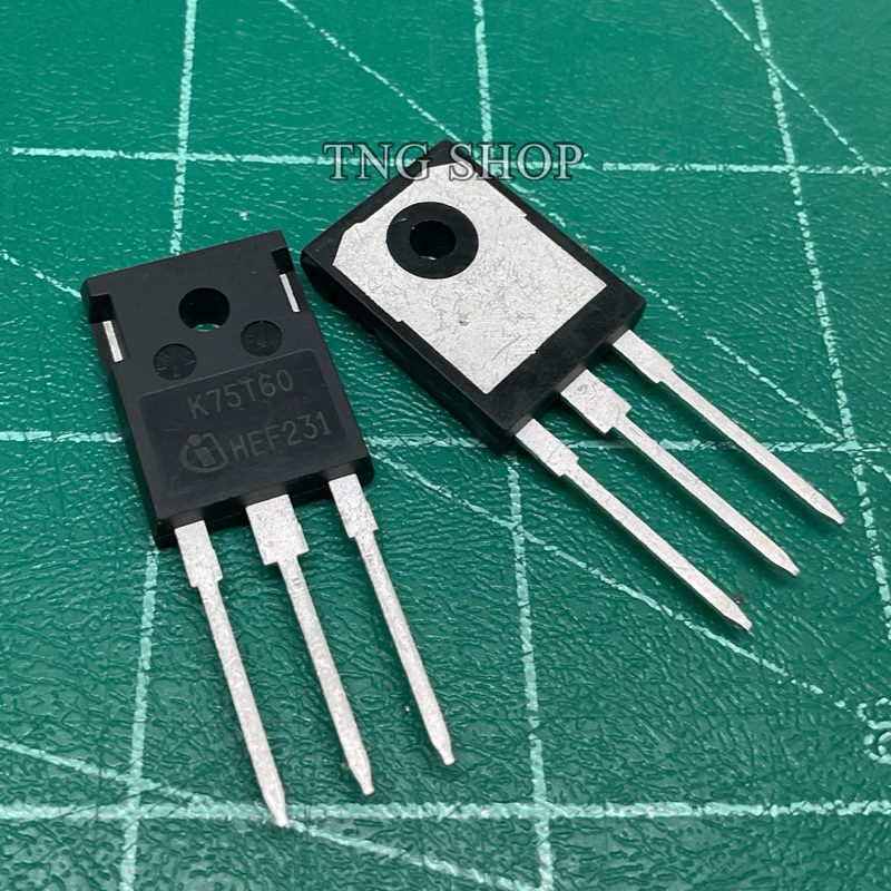 K75T60. IGBT.  TO247    75A600V (ของใหม่)