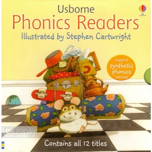 DKTODAY หนังสือ USBORNE PHONICS READERS (12 BOOKS)