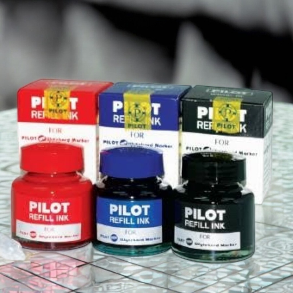 PILOT น้ำหมึกเติมปากกาไวท์บอร์ด สีน้ำเงิน ดำ แดง