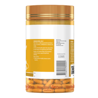Healthy Care Royal Jelly 1000 mg 365 capsules รอยัลเจลลี่ นมผึ้งจากออสเตรเลีย