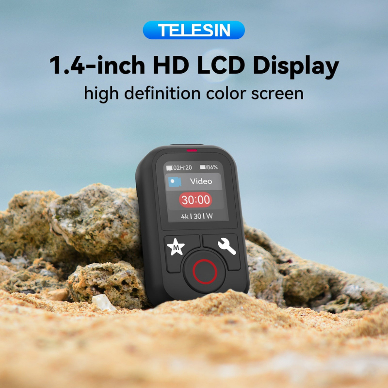 Telesin T13 Remote Controller รีโมทพร้อมสายรัดข้อมือ สำหรับ Gopro 13/12/11/10/9/8/Max