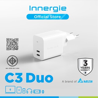 Innergie C3 Duo USB-C Power Adapter 30W
