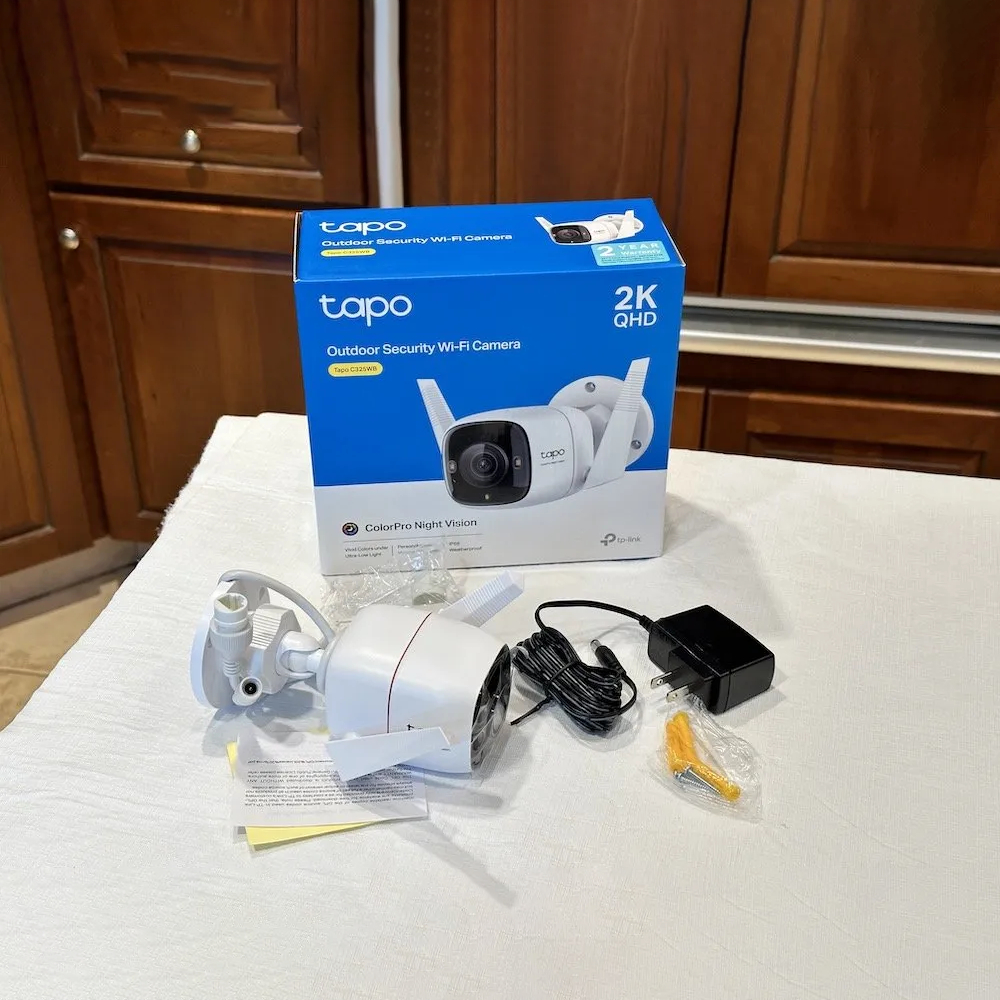 กล้องวงจรปิดไร้สาย️ TP-LINK (Tapo C310 C320WS C325WB C500 C510W C520WS) Outdoor Security Wi-Fi Camer