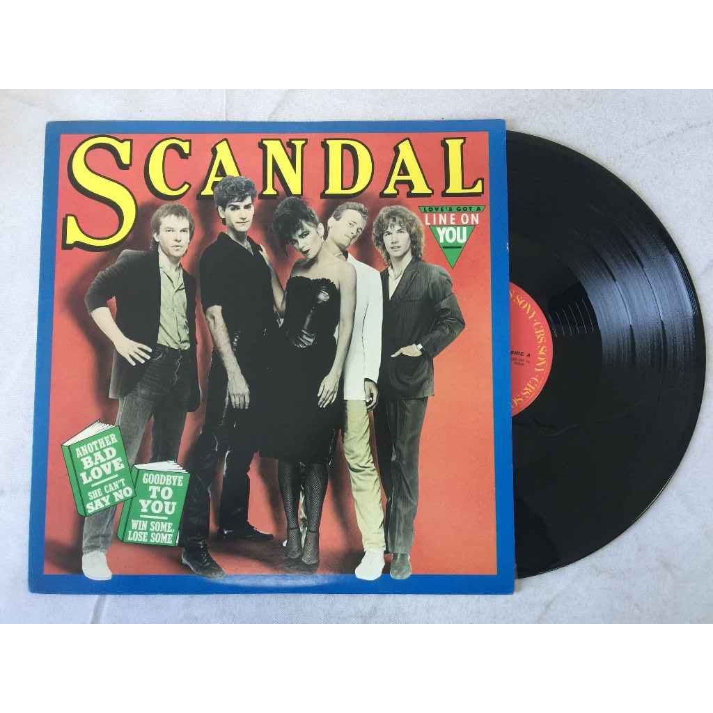 Scandal Self Titled Vinyl ขนาด 12 นิ้ว LP A81