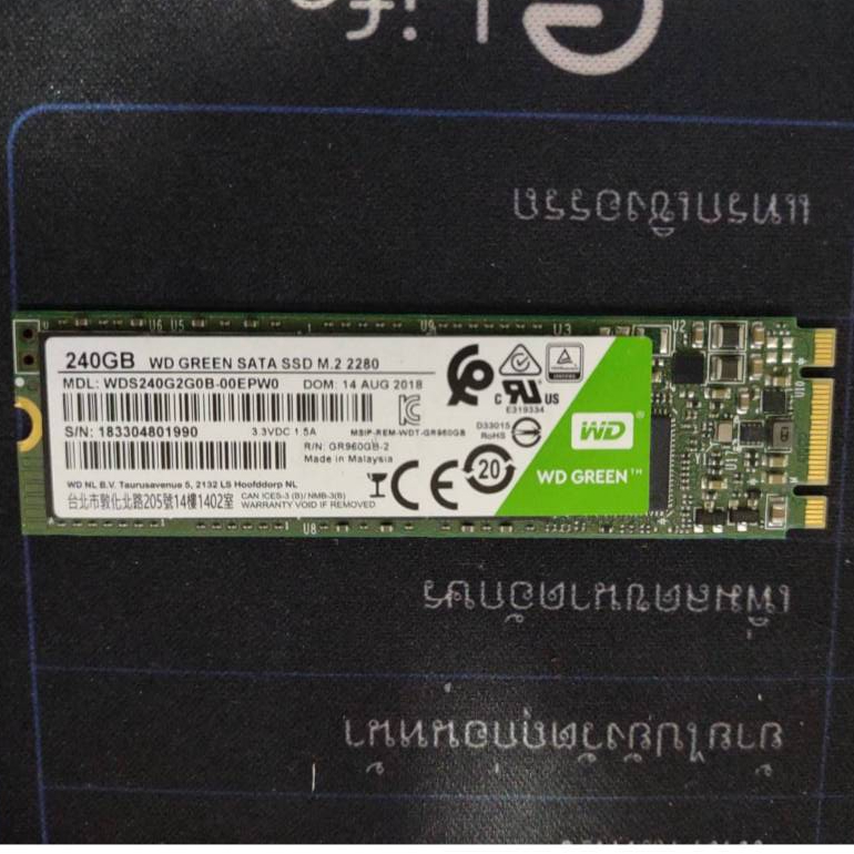 SSD WD GREEN 240GB M.2 SATA 2280